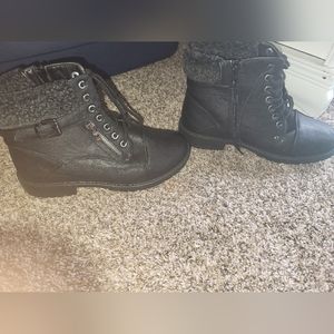 Black boots